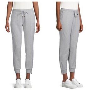 Lilly Pulitzer Evia Shimmer Joggers with Elastic and Zip Cuffs